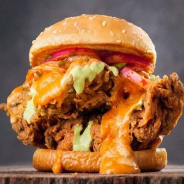 Big Daddy's Spl. Butter Chicken Burger