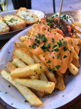 Nachos Fries Platter