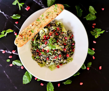 Red And White Quinoa Tabbouleh