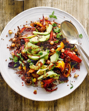 Quinoa And Grilled Vegetables Salad