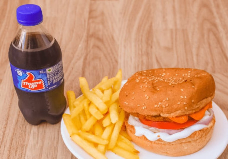 Any Supreme Burger +Salted Fries+ 250Ml Soft Drink