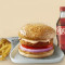 Aloo Tikki Burger Salted Fries 250Ml Soft Drink