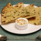Gobhi Paratha One Peace Butter Pickle