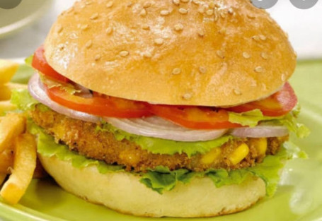 The Fire Paneer Burger