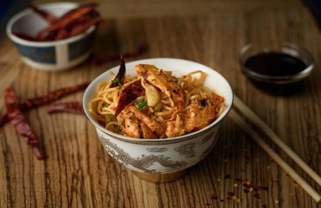 Asian Chill Chicken Garlic Noodle