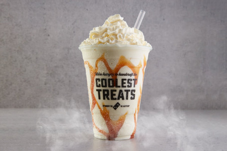 Malted Vanilla Thickshake With Cream Malt Syrup