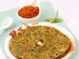 Mix Veg Paratha(2Pcs) Served With Pickle