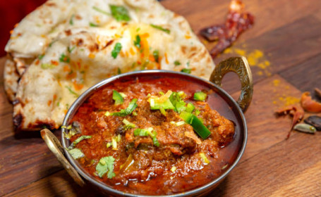 Chicken Rogan Josh 2 Tandoori Roti Tawa Roti