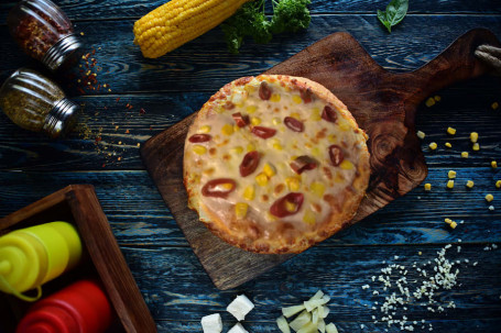 7 Red Pepper Corn Pizza