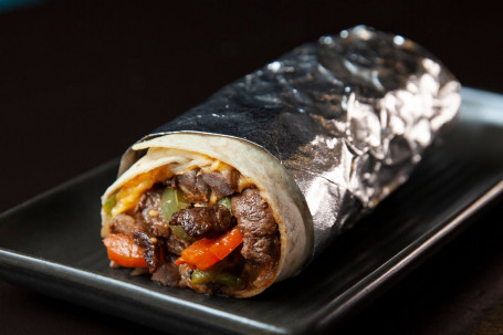 Philly Cheesesteak Burrito