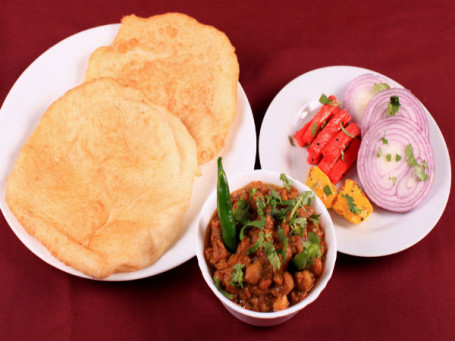 1 Aloo Bhature With Chole