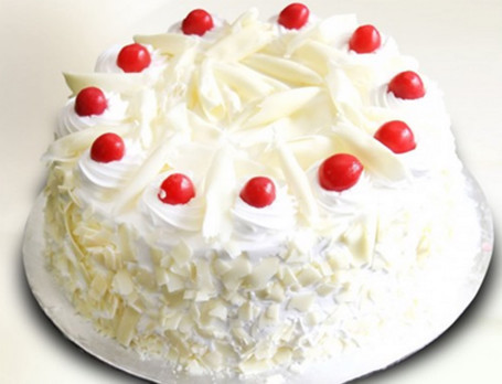 Eggless White Forest Cake [1Pound]