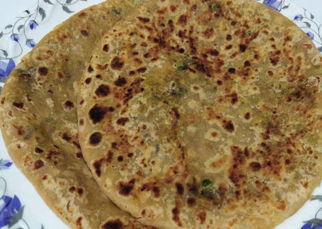 2 Mattar Parantha Raita Sweet