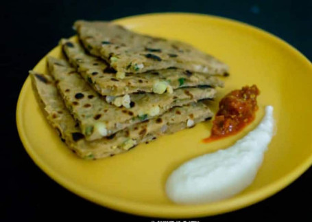 2 Mixed Parantha Raita Sweet