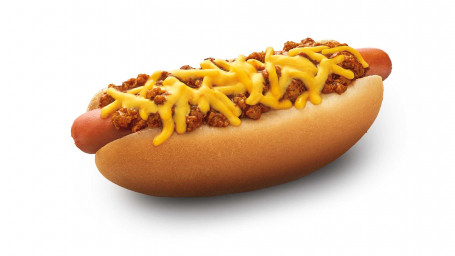 Premium Rindfleisch Hot Dogs: Chili Cheese Coney