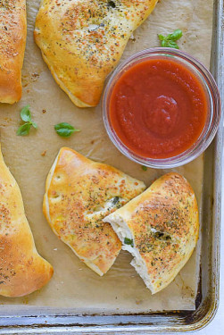 Pilz-Mais-Calzone-Tasche