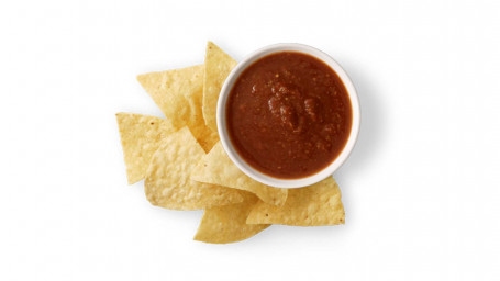 Chips Tomatillo Red Chili Salsa