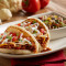Erleuchtete Barbacoa-Blumenkohl-Pita-Tacos