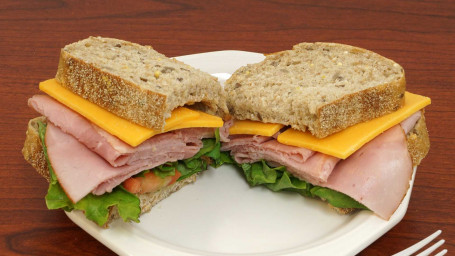 Ham And Cheddar On Whole Grain