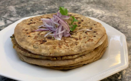 Pyaz Paratha (Olive Oil