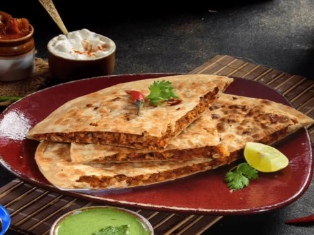 Mutton Tikka Paratha