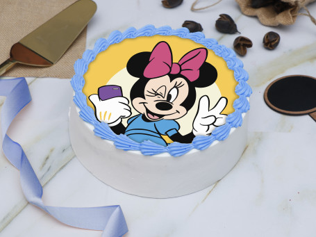 Süßer Minnie-Fotokuchen