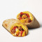 Truthahn-Wurst-Frühstücks-Burrito