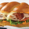 Schweizer Sandwich Mit Truthahnspeck