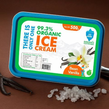 Bean Vanilla Ice Cream (Serves 5)