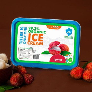 Lychee Ice Cream (Serves 5)