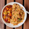 Veg Fried Rice With Chilli Paneer Gravy (400 Gms)