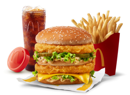 Mcsaver Chicken Big Mac Mahlzeit