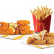 Chicken Mcnuggets 6 Stück Käse-Gemüse-Nuggets 9 Stück Pommes (M)