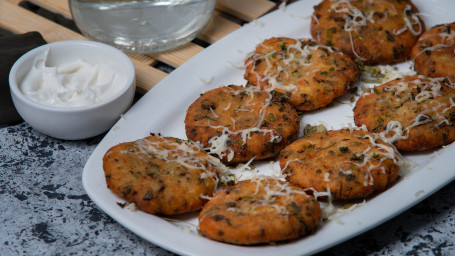 Methi Cheese Tikki