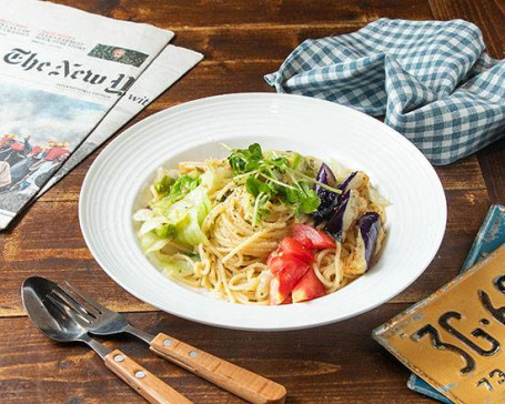 清炒橄欖油時蔬 Stirfried Vegetables With Olive Oil