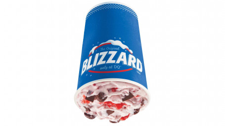 Himbeer-Fudge Bliss Blizzard Treat