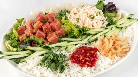 Spicy Polynesian Poke Bowl