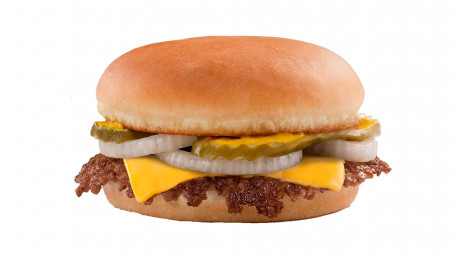 Einzel-Steakburger Mit Käse-Kombination
