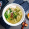 菜肉大餛飩湯麵 Vegetable And Pork Wonton Soup Noodles