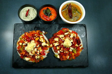 Schezwan Paneer Idli Set