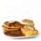 Großes Frühstück mit Hotcakes