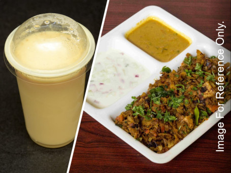 Veg Kothu Parotta Badam Milk