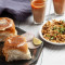 Paneer Bhurji With Butter-Roasted Pav (2Pc)