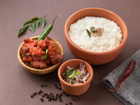 Curd Rice Paramakudi Pepper Chicken