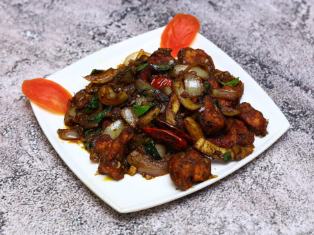 Chettinad Chicken Semi Dry