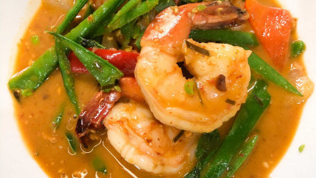 Panang Curry Shrimp Spicy