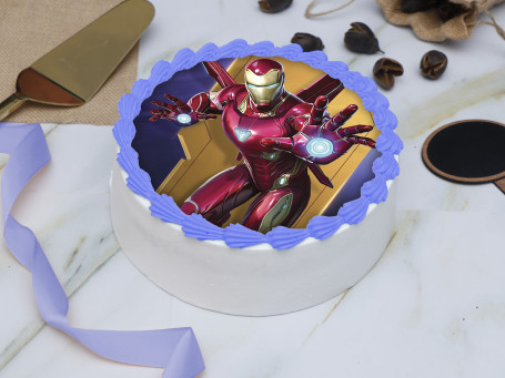 Mark Lxxxv Iron Man Photo Cake