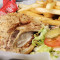 Bone- In Fries Pork Chop Sandwich