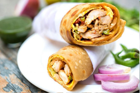 Chapathy Chicken Roll (2 Nos)