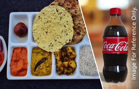 Veg Thali Coke (250 Ml